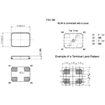 Fujicom晶振,FSX-3M晶振,四腳貼片晶振
