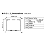 納卡晶振,TC250晶振,VC-TCXO壓控溫補晶振 納卡晶振,TC250晶振,VC-TCXO壓控溫補晶振