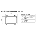 NAKA晶振,TC500晶振,TCXO振蕩器
